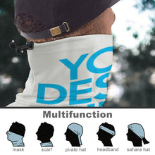 Cargar imagen en el visor de la galería, Bandana Multifuncional / Diadema para Cuello / Bufanda Mágica para Hombres Mujeres JJ0521110 Personalizada con impresión completa de una imagen con Foto Logo Patrón Texto