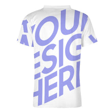 Cargar imagen en el visor de la galería, Camiseta Deportiva Transpirable de Fútbol Manga Corta para Hombre 3Z06 Personalizada con Impresión Completa de Una Imagen con Foto Logo Patrón Texto