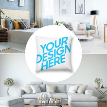 Cargar imagen en el visor de la galería, Funda de almohada de felpa suave JJ0519411 Personalizada con impresión completa de una sola imagen con Foto Logo Patrón Texto