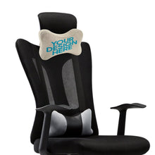Cargar imagen en el visor de la galería, Almohada de Huesos Un Par de Algodón y Lino con Impresión Digital Personalizada con Tus Fotos o Patrones