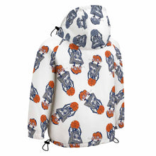 Cargar imagen en el visor de la galería, Chaqueta con capucha velcro manga larga para niños niñas A541 Personalizada con Impresión Completa de una imagen con Foto Logo Patrón Texto