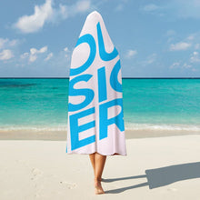 Cargar imagen en el visor de la galería, Manta con Capucha de Alta Calidad con Personalizado Personalizada con Foto, Texto o Logo