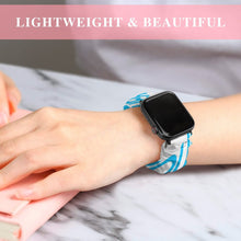 Cargar imagen en el visor de la galería, Correa elástica compatible con Apple Watch Band SS1402009 Personalizado Personalizada con Foto, Texto o Logo