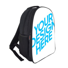 Cargar imagen en el visor de la galería, Mochila Básica Escolar 16 Pulgadas con 2 Compartimentos para Infantil Mujer Hombre XB0604009 Personalizada Impresión con Nombre Foto Logo
