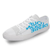 Cargar imagen en el visor de la galería, Zapatillas de Lienzo para Mujer y Hombre Personalizado Personalizada con Foto, Texto o Logo