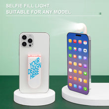 Cargar imagen en el visor de la galería, Soporte de Luz de relleno para selfie portalámparas del teléfono móvil ligero 3C0708005 Personalizado Personalizada con Foto, Texto o Logo
