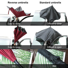 Cargar imagen en el visor de la galería, Paraguas Reverso del Coche con Diseño Personalizado Personalizada de Tus Imágenes o Nombres