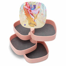 Cargar imagen en el visor de la galería, Joyero Giratorio con Diseño Personalizado Personalizada de Tus Fotos o Nombres