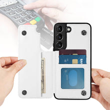 Cargar imagen en el visor de la galería, Funda de Teléfono del Tirón de TPU Cuero para Samsung Galaxy S22 Carcasa de Móvil de Galaxy S22 Samsung 3C0705122 Personalizada Impresion Completa de Una Imagen con Foto Logo Patrón Texto