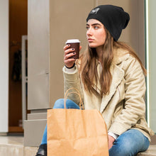 Cargar imagen en el visor de la galería, Gorro de Punto / Gorro Tejido a Crochet / Gorro Tejido a Dos Agujas para Adultos Hombre Mujer FS0809071 Personalizado Impresión de Una Imagen con Foto Logo Patrón Texto