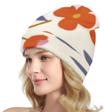 Cargar imagen en el visor de la galería, Gorro de Punto / Gorro Tejido con Estampado / Cálido Sombrero de Punto Unisex Adulto para Mujer Hombre FS0809066 Personalizado Impresion Completa de Múltiples Imágenes con Foto Logo Patrón Texto