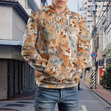 Cargar imagen en el visor de la galería, Sudadera Deportiva Estampada Talla Grande con Bolsillo Canguro Capucha de Capa Doble Unisex para Mujer Hombre FS0816145 Personalizada Impresion Completa de Una Imagen con Foto Logo Patrón Texto