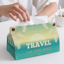 Cargar imagen en el visor de la galería, Caja de Pañuelos PU / Porta Pañuelos Tisúes para Hogar Oficina Coche JJ0531035 Personalizada Impresion Completa de Múltiples Imágenes con Foto Logo Patrón Texto