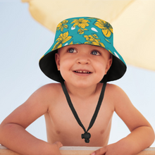 Cargar imagen en el visor de la galería, Sombrero de Cubo / Pescador Infantil con Correa Unisex para Sol Playa Verano al Aire Librepara Niños Niñas YT1205072 Personalizado Impresion Completa de Múltiples Imágenes con Foto Logo Patrón Texto