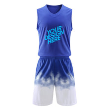 Cargar imagen en el visor de la galería, Camiseta de baloncesto Jeresy para Hombres de Poliéster Personalizado Personalizada con Foto, Texto o Logo