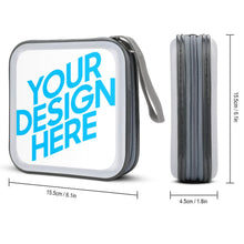 Cargar imagen en el visor de la galería, Caja de Almacenaje de CD con Diseño Personalizado Personalizada de Tus Fotos o Nombres