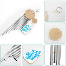 Cargar imagen en el visor de la galería, Campanas de Viento con Diseño Personalizado Personalizada de Tus Imágenes o Nombres