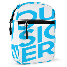 Cargar imagen en el visor de la galería, Bolso de Bandolera de tela oxford Pequeño Bolsa de Mensajero Bolso de Hombro Q026 Personalizado de una imagen con Foto Logo Patrón Texto