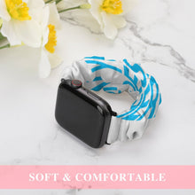 Cargar imagen en el visor de la galería, Correa elástica compatible con Apple Watch Band SS1402009 Personalizado Personalizada con Foto, Texto o Logo