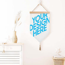 Cargar imagen en el visor de la galería, Bandera/Lienzo/Cuadro colgante de algodón y lino GY0904014 Personalizado,Personalizada Con Foto,Logo O Texto