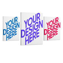 Cargar imagen en el visor de la galería, Póster Cuadro Imagen Lienzo Pintura Colgante de 3 Paneles en Combinación Vertical / Cuadro de Lienzo con Pintura de 3 paneles / Cuadros de Pared de 3 partes GY0903234 Personalizado Personalizada con Foto, Texto o Logo