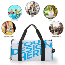 Cargar imagen en el visor de la galería, Bolsa para Gimnasia Maleta Maletin Bolso Alforja De Deportivo Grande para mujer y hombre A017 Personalizada Personalizado con Foto o Mensajes de Texto