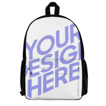 Cargar imagen en el visor de la galería, Mochila Grande Capacidad para Escuela Trabajo para Adultos Niños Estudiantes XB0604116 Personalizada Impresion Completa de Una Imagen con Foto Logo Patrón Texto