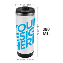 Cargar imagen en el visor de la galería, Taza de Acero Inoxidable con Diseño Personalizado Personalizada de Tu Imagen o Nombre