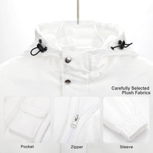 Cargar imagen en el visor de la galería, Chaqueta corta deportiva moderna gruesa con forro polar para hombre A679 Personalizada con Impresión Completa de una imagen con Foto Logo Patrón Texto
