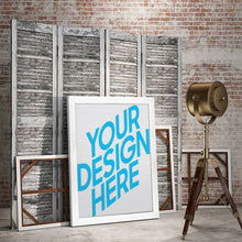 Cargar imagen en el visor de la galería, Imagen Cuadro Pintura Lienzo de diamante con Marco interior, versión vertical (redonda) GY0903434 Personalizado,Personalizada Con Foto,Logo O Texto