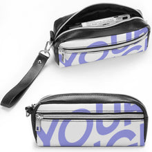 Cargar imagen en el visor de la galería, Estuche de Lápices / Neceser Pequeño / Bolso de Cosméticos de Cuero Impermeable para Niño Niña Adulto Mujer XB0609000 Personalizado con Foto Logo Patrón Texto