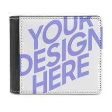 Cargar imagen en el visor de la galería, Cartera / Monedero / Billetera Pequeña de cuero para mujer hombre XB0608013 Personalizada con Impresión Completa con Foto Logo Patrón Texto