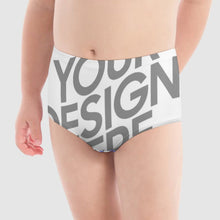 Cargar imagen en el visor de la galería, Ropa Interior Linda para Niñas / Braguitas para Niños CA Personalizada con Impresión Completa de Múltiples Imágenes con Foto Logo Patrón Texto