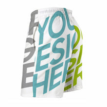 Cargar imagen en el visor de la galería, Traje de Baño para Hombres / Pantalones Cortos de Playa / Bañador de Natación Secado Rápido D1P Personalizados con Impresión Completa de Múltiples Imágenes con Foto Logo Patrón Texto