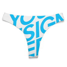 Cargar imagen en el visor de la galería, Braga / Braguita de Moda con Estampado para Mujer NZ207 Personalizada con Impresión Completa de Una Imagen con Foto Logo Patrón Texto