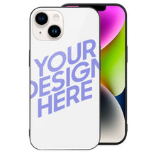Cargar imagen en el visor de la galería, Carcasa / Funda de Vidrio para Apple iPhone 14 / 14 Plus / iPhone 14 Pro / 14 Pro Max para Mujer Hombre 3C0705127 Personalizada Impresion Completa de Una Imagen con Foto Logo Patrón Texto