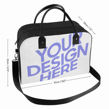 Cargar imagen en el visor de la galería, Maleta / Maletín / Bolso / Bolsa de Mano de Viaje Grande para mujer hombre YHZ Personalizada con Impresión Completa con Foto Logo Patrón Texto