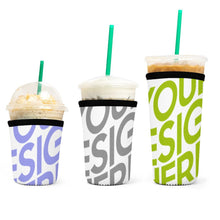 Cargar imagen en el visor de la galería, Fundas Aislantes 3 Piezas para Taza de Café Vaso Botella Impermeables Reutilizables JJ0520232 Personalizadas con Impresión Completa de Múltiples Imágenes con Foto Logo Patrón Texto
