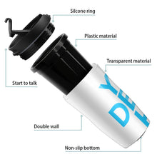 Cargar imagen en el visor de la galería, Taza de café con Tapa con Impresión Completa de Diseño Personalizado Personalizada de Tus Fotos o Textos Online