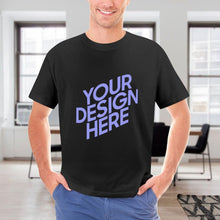 Cargar imagen en el visor de la galería, Camiseta 100% Algodón Manga Corta Casual Clásica para hombre FS0803015 con Impresión Delantera de Una Imagen con Foto Logo Patrón Texto