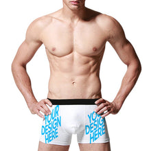 Cargar imagen en el visor de la galería, Calzoncillos Boxer de Poliéster de Calidad Alta para hombre FS0815000 Personalizados con Impresión Completa con Foto Logo Patrón Texto