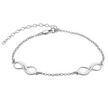 Cargar imagen en el visor de la galería, Pulsera / Tobillera de Árbol de Vida Grabado en Plata de Plata 925 / Cobre Chapado en Oro / Oro Rosa para Mujer Hombre S0032 Personalizada con Texto Nombre