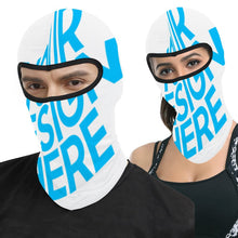 Cargar imagen en el visor de la galería, JJ0521077 Máscara Mascarilla Facial de Poliéster y Spandex con Diseño Personalizado de Tu Texto o Foto