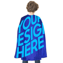 Cargar imagen en el visor de la galería, Capa de Halloween sin Capucha de Satín con sombrero, disfraces de Halloween para niños FS0821000 Personalizada Impresion Completa de Una Imagen con Foto Logotipo Patrón Texto