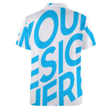 Cargar imagen en el visor de la galería, Polo de mujer de moda clásica con mangas cortas B613 personalizado con patrón foto texto (impresión de imagen única)