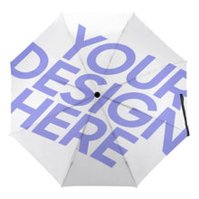 Cargar imagen en el visor de la galería, Paraguas Plegable de 3 Pliegues Manual / Automático con Estampado para Lluvia JJ0513039 Personalizado con Impresión de Dos Imágenes con Foto Logo Patrón Texto