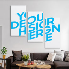 Cargar imagen en el visor de la galería, Cuadros Imágenes Pintura de Múltiples Diseños Impresión Cuadrado Póster Colgante de 3 Paneles 3 Unidad Pintura de Lienzo Para una sola foto (Vertical1: 2) GY0903215 Personalizado Personalizada con Foto, Texto o Logo