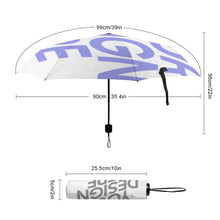 Cargar imagen en el visor de la galería, Paraguas Plegable de 3 Pliegues Manual / Automático con Estampado para Lluvia JJ0513039 Personalizado con Impresión de Dos Imágenes con Foto Logo Patrón Texto