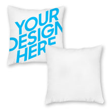 Cargar imagen en el visor de la galería, Funda de Cojín de Felpa (2 piezas ) con Impresión a Una Cara de Personalizado Personalizada con Foto, Texto o Logo