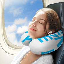 Cargar imagen en el visor de la galería, Almohada en Forma de U con Funda Lavable / Almohada de Viaje para Cuello para Adultos Niños Personalizada con Foto Logo Patrón Texto